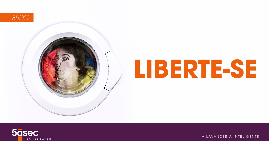 Liberte-se. Traga as suas roupas para a 5àsec.
