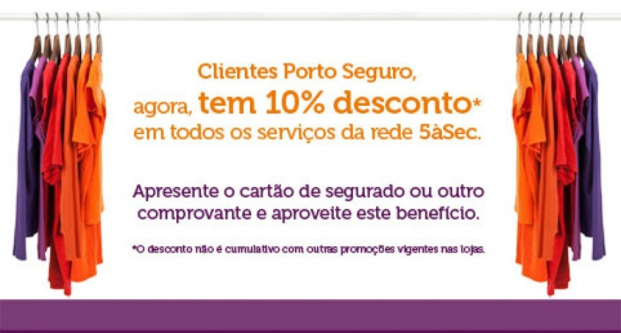 Parcerias beneficiam clientes 5àsec