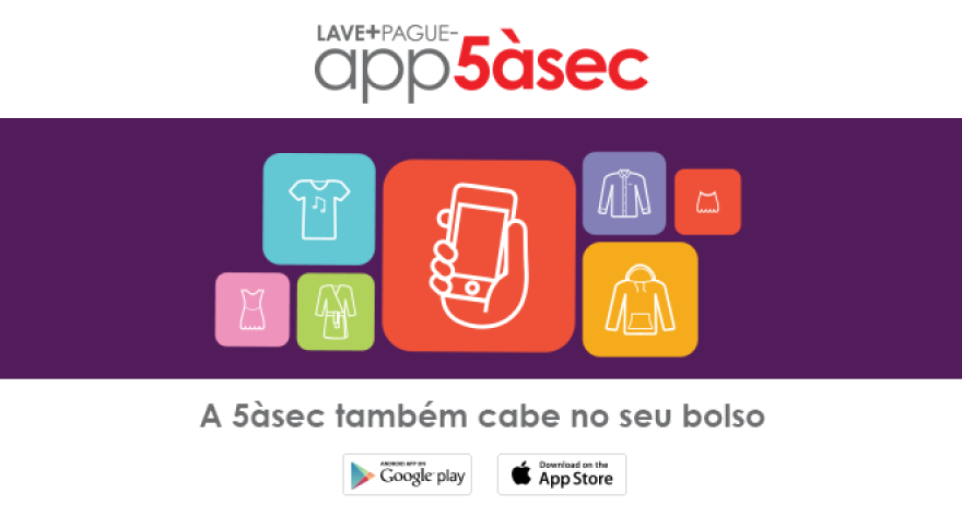 Você já conhece o aplicativo da 5àsec para celular?