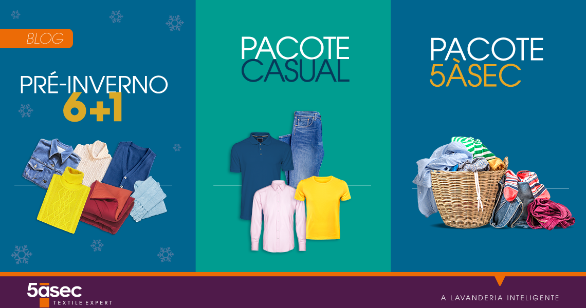 Pré-Inverno 6+1, Pacote Casual e o Pacote 5àsec