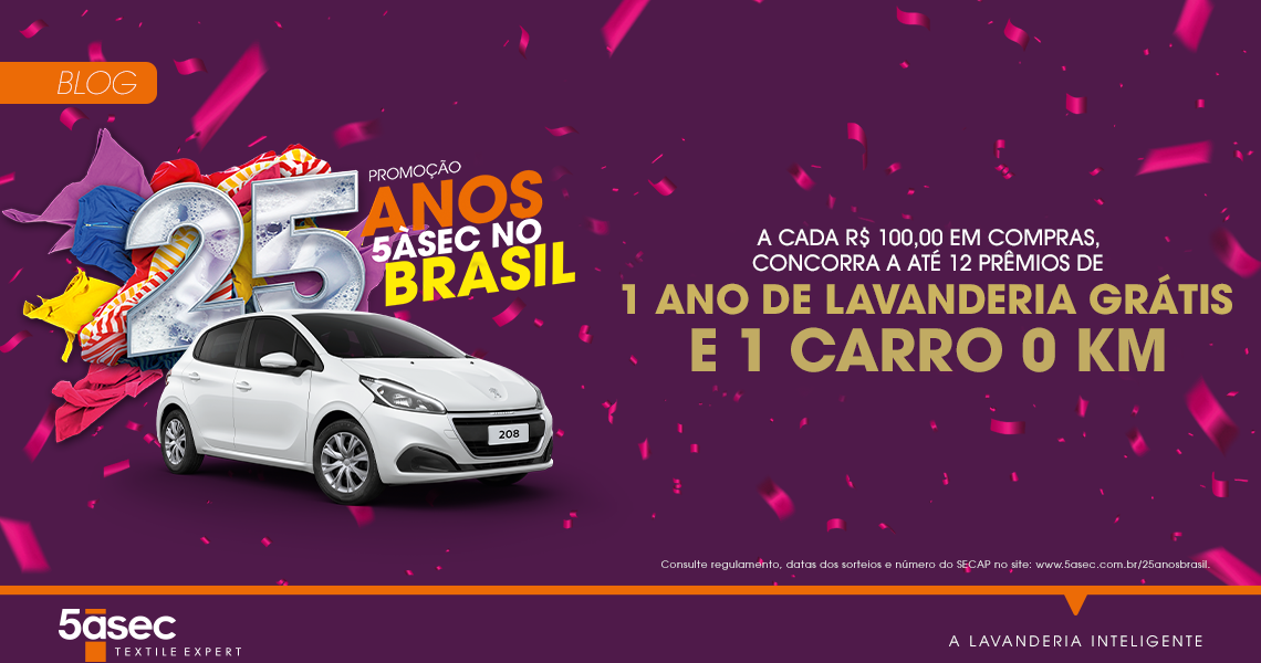 5àsec comemora seus 25 anos no Brasil