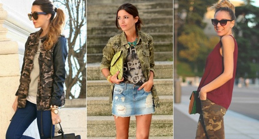 Estampas de camuflagem